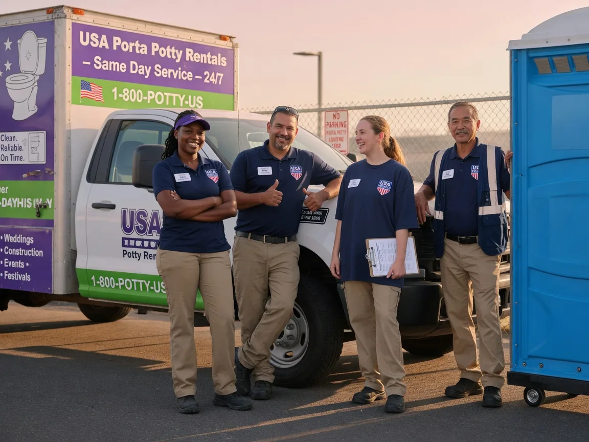Porta Potty Rental company in Nitro, WV