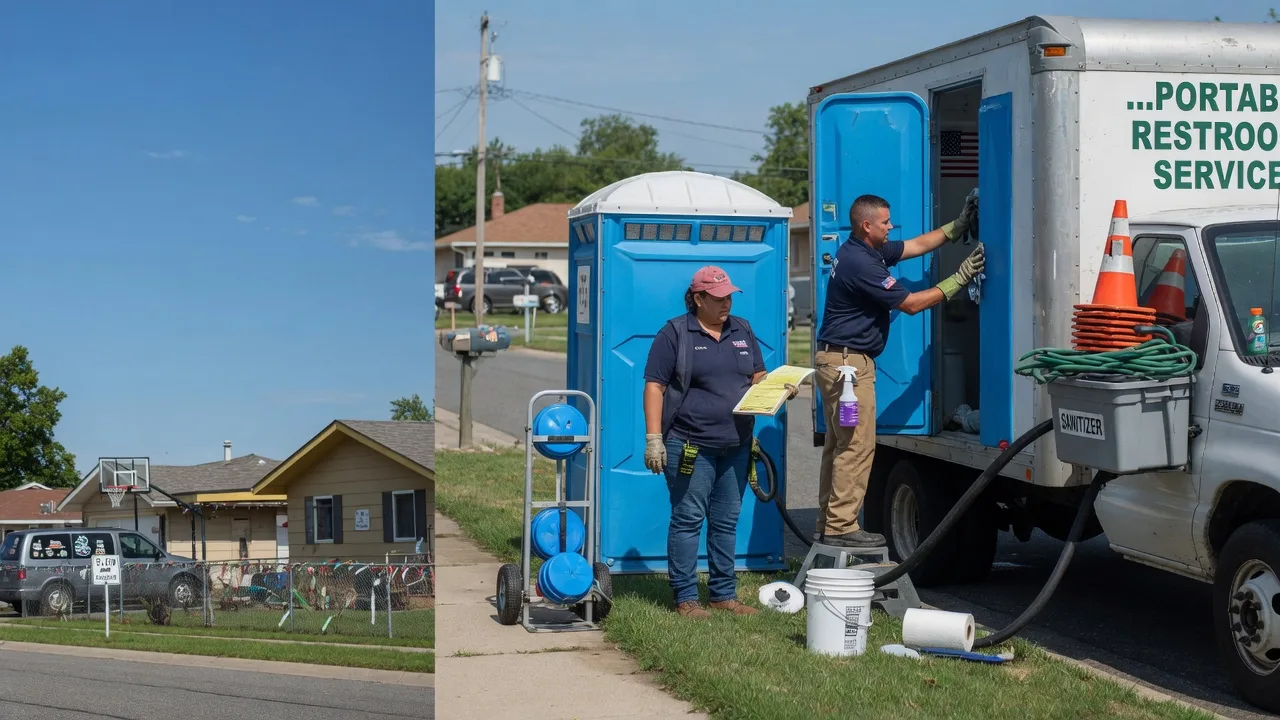 Portable Toilet Rental in Nitro, WV near me